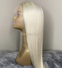 Virgin Brazilian Glueless HD Lace Frontal Blonde Wig (#613, T9/60, Natural Dirty Blonde & #60) Tier 1